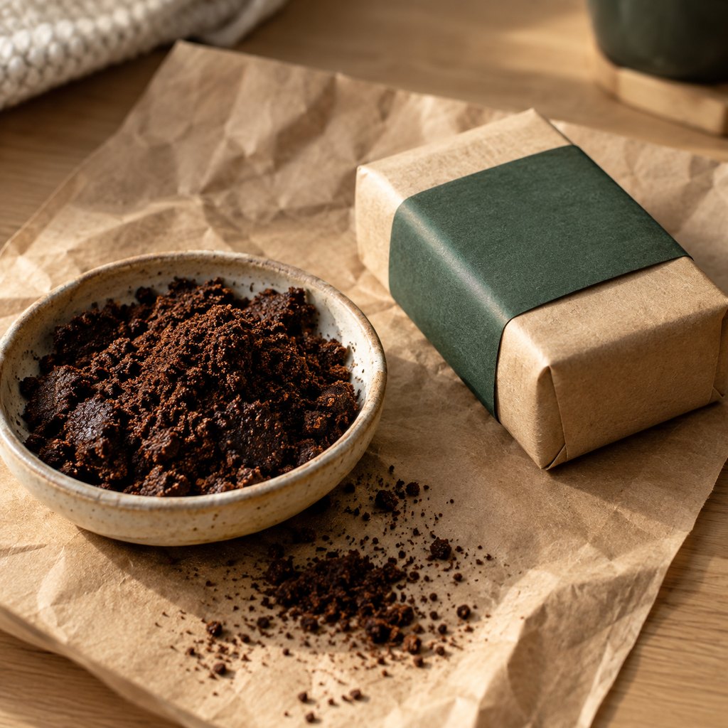 Coffee grounds → new premium product